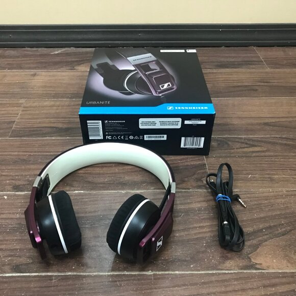 Sennheiser Urbanite On Ear Stereo Wired Headphones Color Plum 506452 - Picture 1 of 16